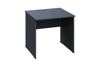 EPL 28 - 8 stůl kancelářský, dřevěná podnož, deska 25 mm, široký 800 mm, antracit